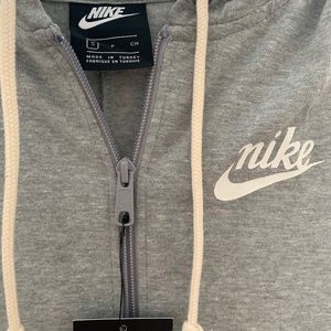 Grey “Nike” Hoodie